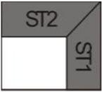 ST2, vpravo na elementy s hloubkou sedáku ST1 včetně 2 zádových polštářů včetně 2 zádových polštářů skupina 6 látka 21.210,- 21.210,- skupina 8 látka 23.450,- 23.