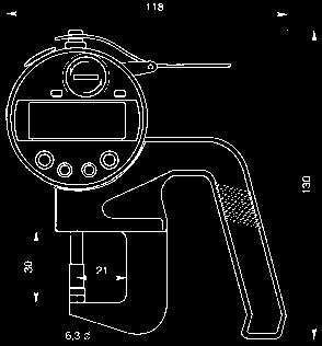 DIGIMATIC Rychlý tloušťkoměr Jedinečný rychlý tloušťkoměr vybavený úchylkoměrem ID-C DIGIMATIC.