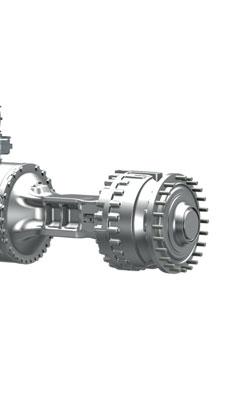 Přidaná hodnota CASE heavy-duty náprav je získaná díky: 20-30% nižšímu