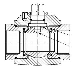 TECHNICKÉ PARAMETRY 2-cestné kulové kohouty (BKH, SKH, RKH nerez) TECHNICAL PARAMETERS 2-way ball valves (BKH, SKH, RKH Edelst.