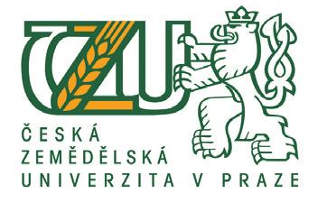ČESKÁ ZEMĚDĚLSKÁ UNIVERZITA V PRAZE Fakulta agrobiologie, potravinových a přírodních zdrojů L. Stádník a kol.