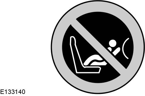 Používáte-li na předním sedadle dětskou sedačku proti směru jízdy, musíte airbag deaktivovat. Po odstranění dětské bezpečnostní sedačky montované proti směru jízdy je třeba airbag znovu aktivovat.