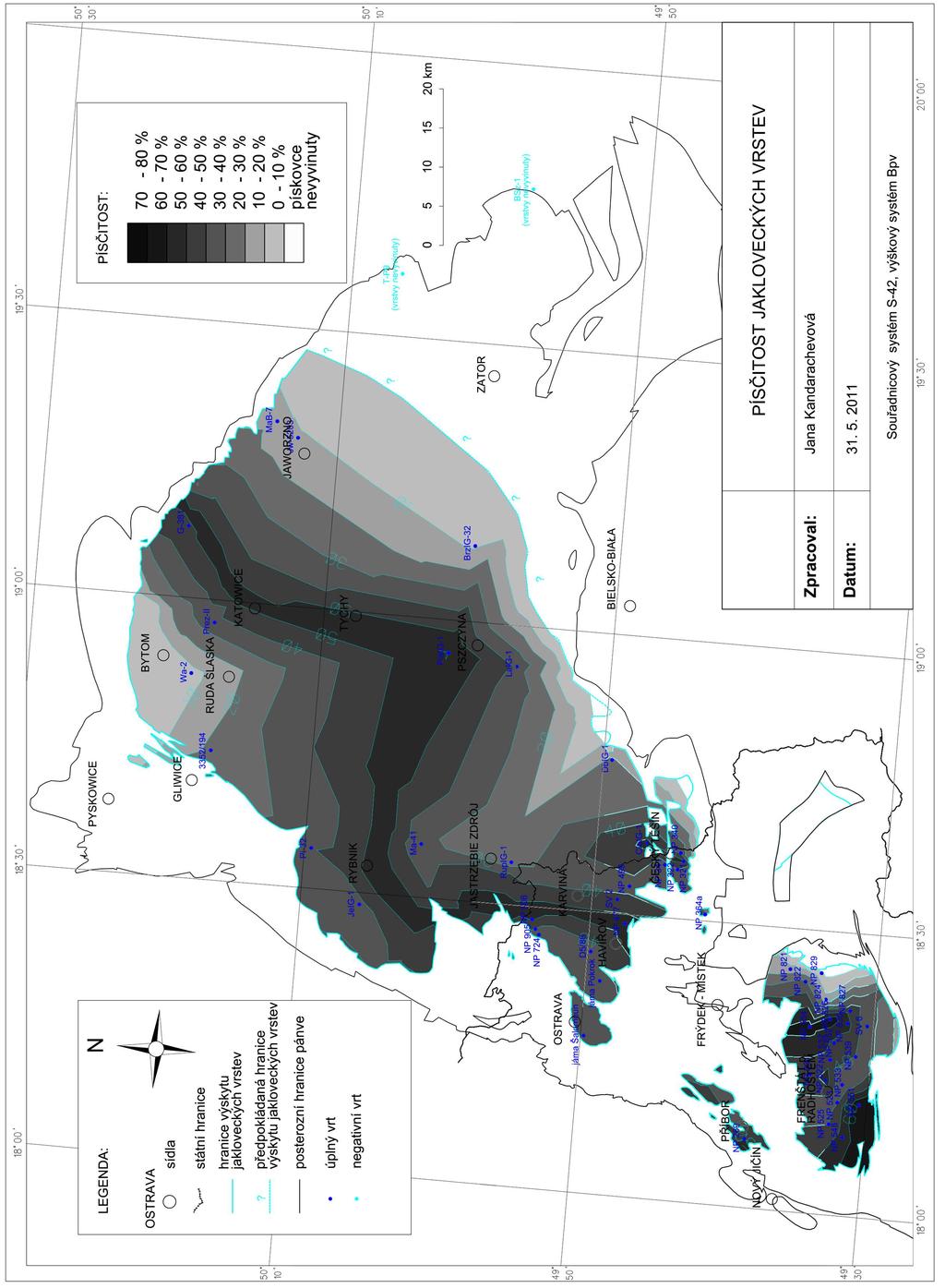 Obrázek 8 Mapa