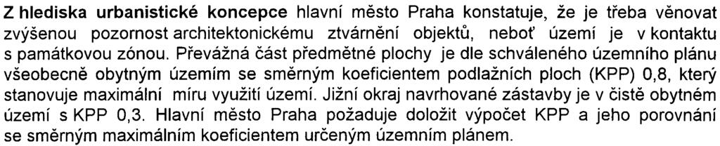 Pøíloha È. 1 k usnesení Radv HMP È. 1087 ze dne 2. 7.2002 Vyjádøení hl. m. Prahy k "Oznámení" podle pøílohy È. 3 zákonu 100/2001 Sb.