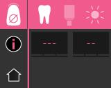 VITA Easyshade V Provozní režimy 6.2 Určení zprůměrované barvy Toto měření vám vypočítá z několika určení základní barvy průměrnou základní barvu zubu.