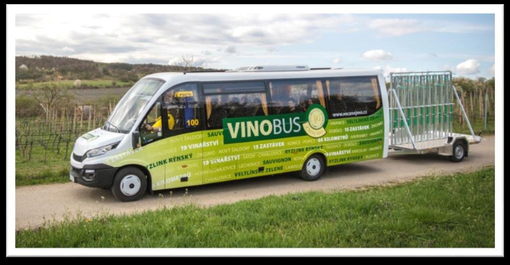 Obrázek 4 Vinobus, zdroj: WinePrague [online], 2018 5.