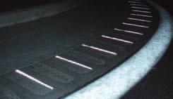 Betonové rohové kusy se zabudovaným gumovým profilem (černý) Hmotnost cca ks/paleta 65010 BG BG Soft obrubník, rohový kus 250/250/60/200 11 kg 20 65011 BG BG Soft obrubník, rohový kus 250/250/60/250