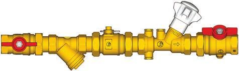 S filtrem S vyvažovacím ventilem s mikrometrickou regulací S dvoucestným zónovým ventilem a filtrem S vyvažovacím ventilem s mikrometrickou regulací a filtrem