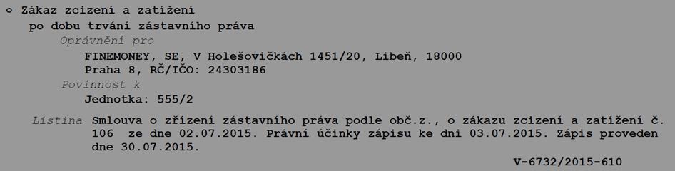 Závazky váznoucí na předmětu dražby zanikají zpeněžením v rámci insolvenčního řízení.