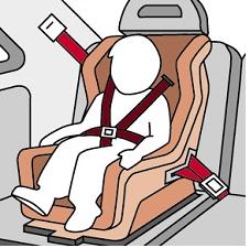 Tyto zádržné systémy využívají k upevnění dětí bezpečnostní pásy vozidla určené pro poutání dospělých.