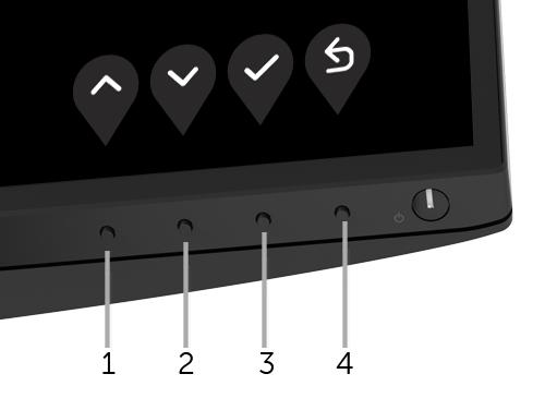 Následující tabulka popisuje tlačítka na předním panelu: Tlačítko na předním panelu 1 2 3 4 Funkční tlačítko/ Preset Modes (Přednastavené režimy) Funkční tlačítko/ Input Source (Vstupní zdroj)