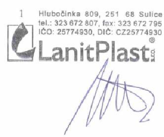 o HU Jótállási jegy meghosszabbított szerződéses jótállás az üvegház polikarbonát üvegeire a LANIT PLAST, s.r.o. társaság által forgalmazott minden polikarbonát üvegezésű üvegház modellre (gyártótól függetlenül).