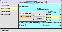 5. Pomocí tlačítka SELECT nebo zvolte [Zapnuto] a stiskněte tlačítko ENTER. 4. Praktické funkce Objeví se obrazovka [Klíčové slovo]. 6. Vepište kombinaci čtyř tlačítek SELECT a stiskněte ENTER.