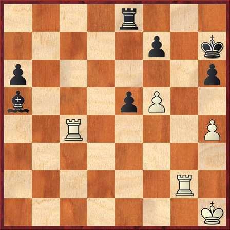 Vilík černými v Najdorfově variantě sicilskénepokračoval ve střední hře dobře, připustil v 25. tahu soupeřův útok na krále a v 25. tahu Vilém partii vzdal.