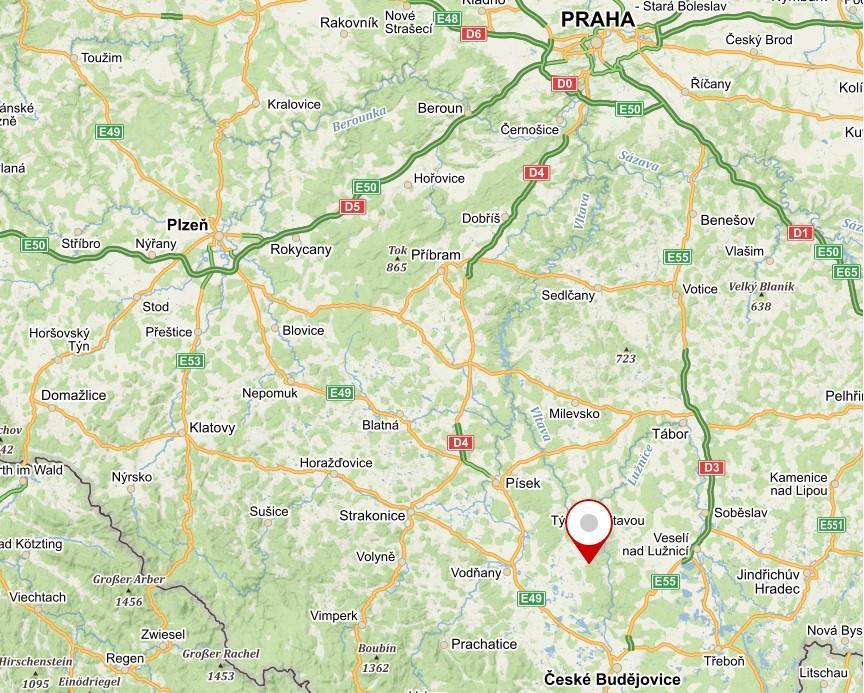 Poloha Adresa: Knín 14, 375 01 Temelín Knín, okres České Budějovice, Jihočeský kraj GPS: 49.1596839N, 14.