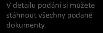 podání.