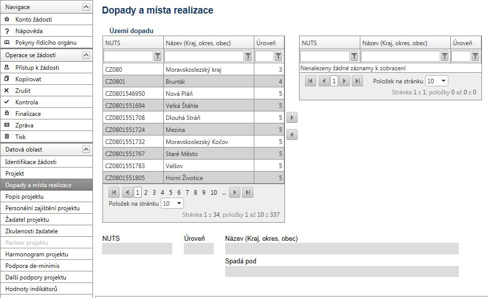 Projekt má pozitivní vliv na horizontální téma rovné příležitosti pokud tento projekt má pozitivní vliv na