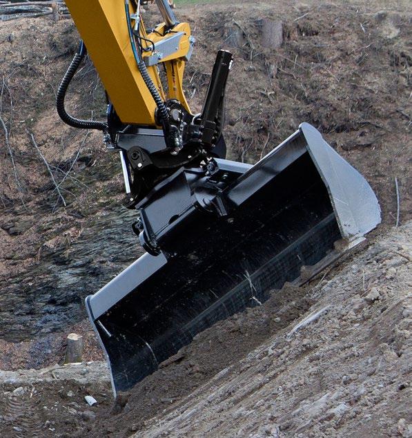 Hydraulický systém Rychlý, přesný, flexibilní Pro rychlé přemisťování materiálu potřebujete účinnou hydrauliku přesně takového typu, jaký nabízí řada F.