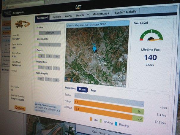 Technologie Cat Connect přináší zdokonalení v těchto klíčových oblastech: SPRÁVA ZAŘÍZENÍ Správa zařízení zvýšení doby provozuschopnosti a snížení provozních nákladů.