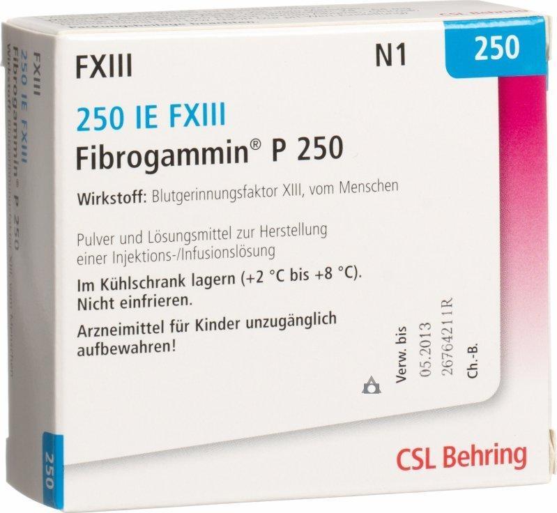 F. XIII. - Fibrogamin ESA doporučení udržovat hl. F. XIII. > 60 %j FFP a Kryoprecipitát obsahují F.