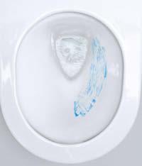 Zabraňuje usazování a růstu 99,9 % všech bakterií, což znamená, že vaše WC zůstane zářivě čisté a hygienické s minimálním úsilím.