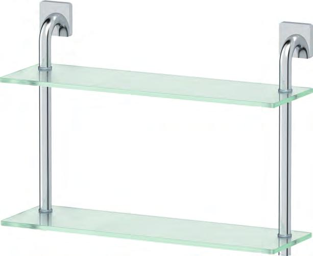 Avantgarde 19 AVA 033 Shelf holder- set 2 pcs Držák poličky - sada 2 ks Держатель полки - комплект 2 шт 57x57Hx34mm ELU 012 Shelf for AVA 033 30 cm Polička pro AVA 033 30 cm Полка для AVA 033 30 cm