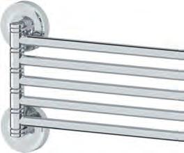 Elegance 27 > ELE 016 Double swivel towel bar 37 cm Držák ručníků otočný dvojitý 37 cm Держатель полотенец поворотный двойной 37 cm 374x61Hx37mm ELE 017 Triple swivel towel bar 37 cm Držák ručníků