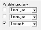 3.3 Další nastavení programu 3.3.1 Vložení programu Pokud chceme do projektu pidat njaký jiný již vytvoený program z jiného projektu, mžeme to provést následovn pomocí menu: ProjektProgramVložit.