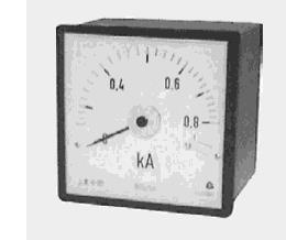 Měří efektivní hodnoty proudu nebo napětí v rozsahu kmitočtu 40Hz až 100Hz, cejchovány jsou však na kmitočtu 50Hz, pokud není požadováno cejchování na kmitočtu jiném.