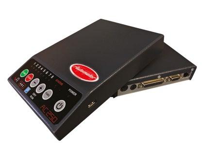 Platí pro všechny modely ŘÍDÍCÍ JEDNOTKA AC50 PRO MIKROÚDEROVÉ STROJE UNIVERZÁLNÍ A EKONOMICKÁ Texty rovné i na kružnici Ethernetové připojení k PC Sériová čísla QR kódy a datamatrix