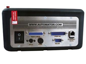 Propojovací kabel hlava / řídící jednotka Ethernet/ PC NOVÝ PANEL ZAPOJENÍ Standardní certifikáty pro USA: (International Technology Equipment Safety part 1: general requirements, 609501) a Kanadu