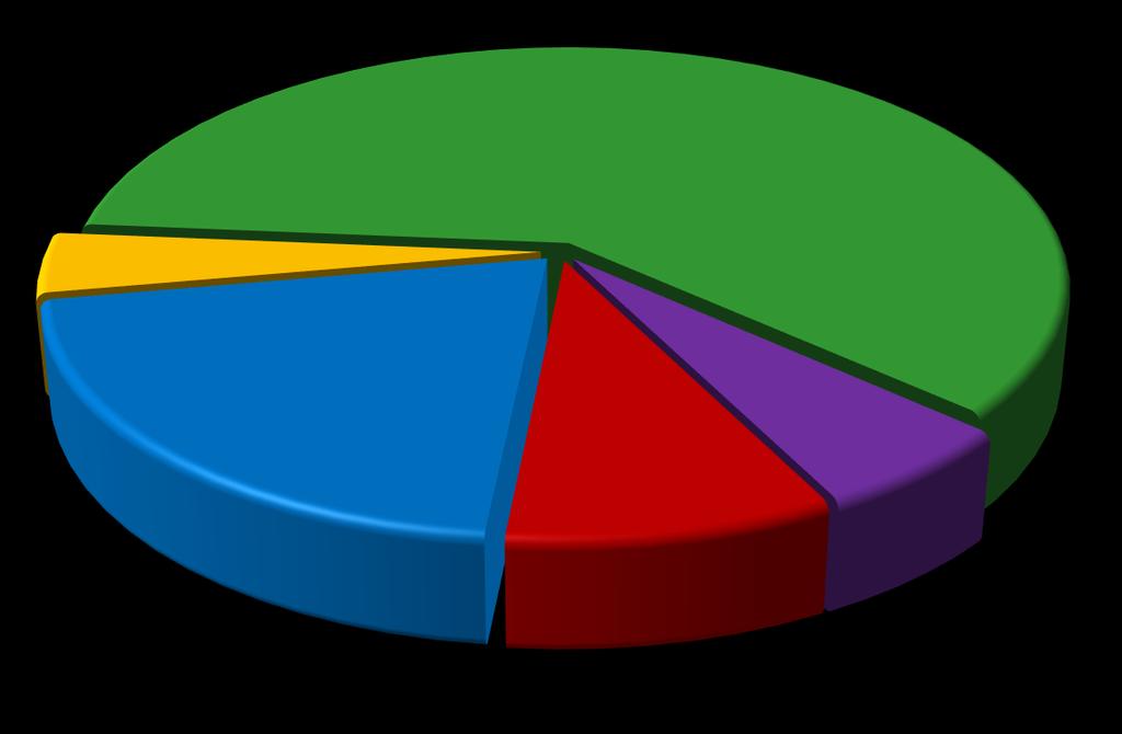 2.1.1 Procentuální srovnání počtu událostí ve sledovaném období Technická havárie 60% Únik neb.