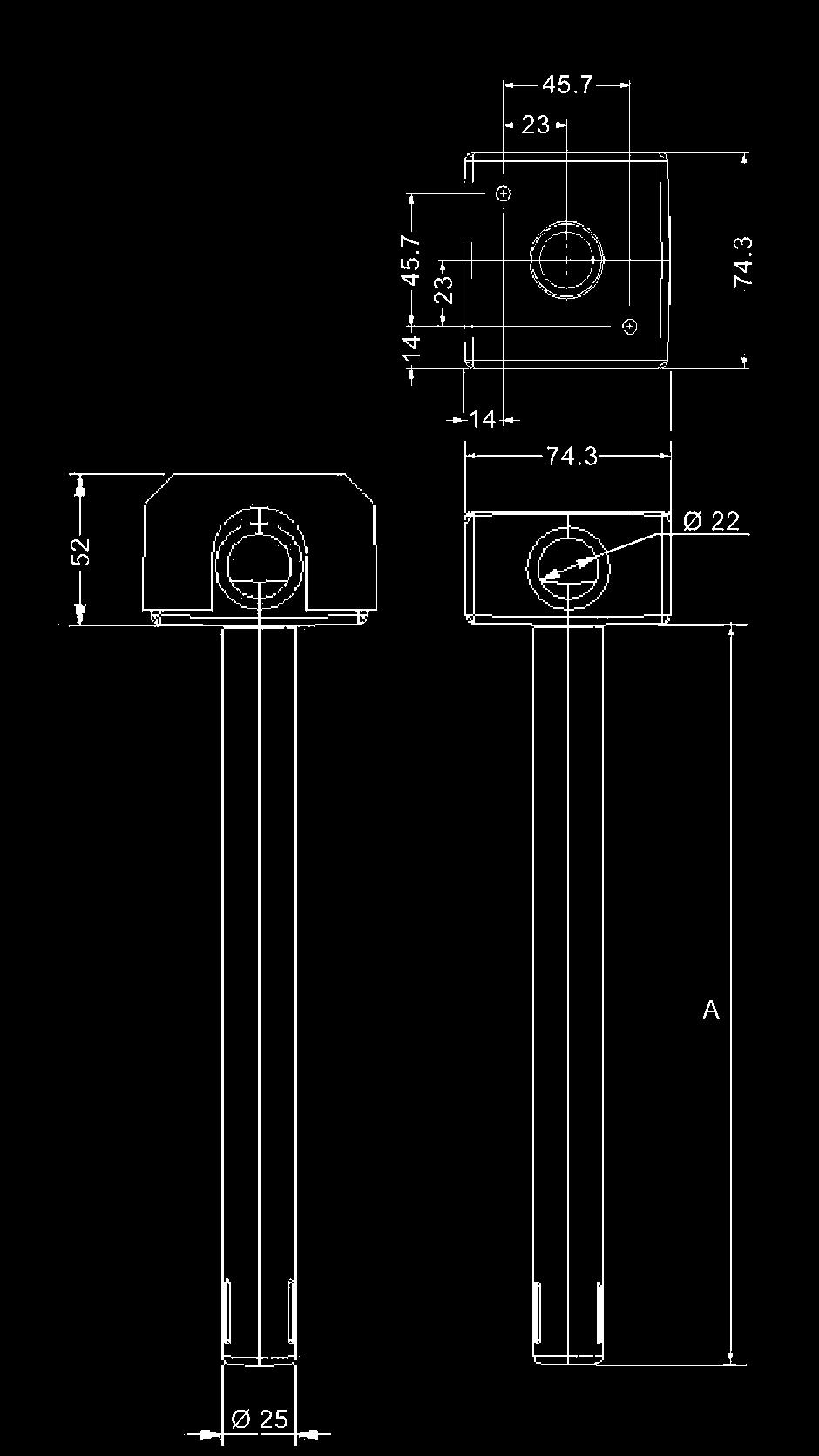 HT-9000 5 R ozměry (v