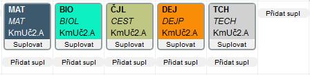Vidíte, že systém vede správce suplování a přednabízí mu i vhodné varianty řešení (včetně detekce závislostních vazeb na případné odpadající hodiny, aprobovanost apod.).