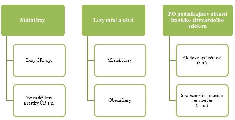 a obce (17 %). Podíly ostatních vlastníků jsou méně významné a tvoří pouze zanedbatelnou část.