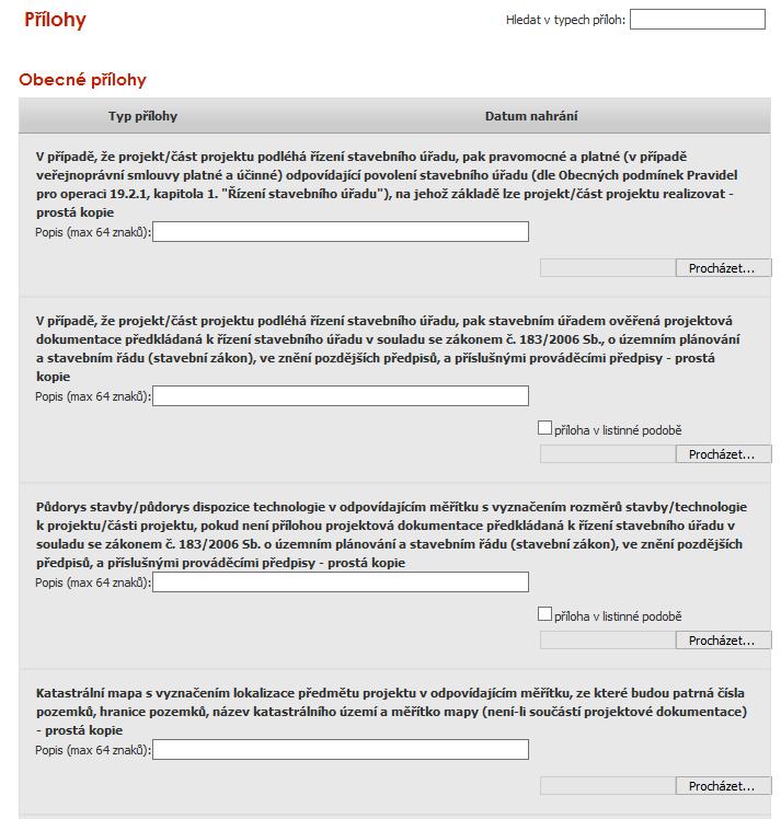 Registrace Žádosti o dotaci - žadatel Žadatel přes PF pošle ŽoD na