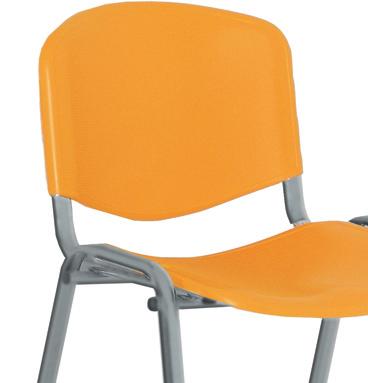 ISO čekárny / pokoje Konferenční židle se stabilní 1,2 mm silnou svařovanou konstrukcí v čalouněném,