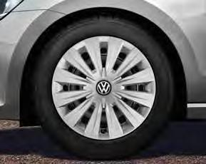 5G0 071 495 8Z8 Kryty kol Ozdobné kryty kol s logem Volkswagen nejen chrání, ale také vylepšují vzhled Vašich ocelových kol. 1 sada = 4 kusy. Obj. č.