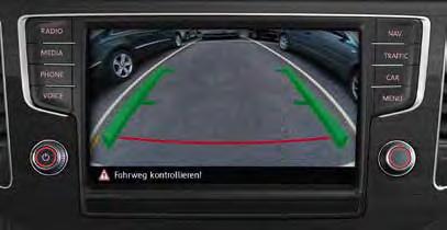 Poměrně ostré Pro snadnější couvání při parkování zobrazuje Parkpilot se automaticky aktivuje při