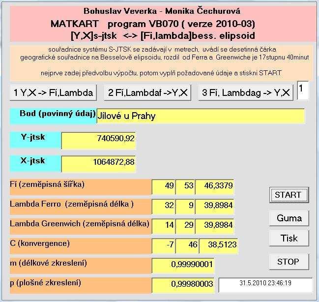 ČESKÉ VYSOKÉ UČENÍ TECHNICKÉ Fakulta stavební Katedra mapování a kartografie Obr. 6.