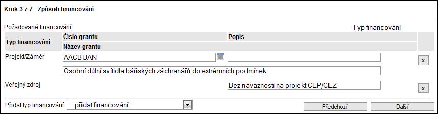 Odebrání autora Autor se odebere pomocí tlačítka X úplně na konci řádku.