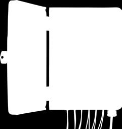 Maximum capacity is 12 LC (plastic holder) or possibility to install an aluminium adapter holder for 12 SC simplex Integrated fibre management + 1 KM3 splice tray for the placement of optical splices