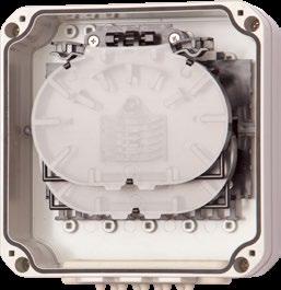 ORM 3 SL 12S ORM 3 SH 24S OPTICAL DISTRIBUTION BOX OPTICKÝ ROZVADĚČ EN The ORM 3 SL 12S/ SH 24S optical distribution box is designed for the placement of 12/24 optical splices both indoors and