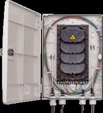 URM LL 48S, URM LH 96S WALL-MOUNTED OPTICAL DISTRIBUTION BOX URM LH 144S OPTICKÝ NÁSTĚNNÝ ROZVADĚČ EN The URM LL 48S / LH 96S / LH 144S optical distribution box is designed for the placement of