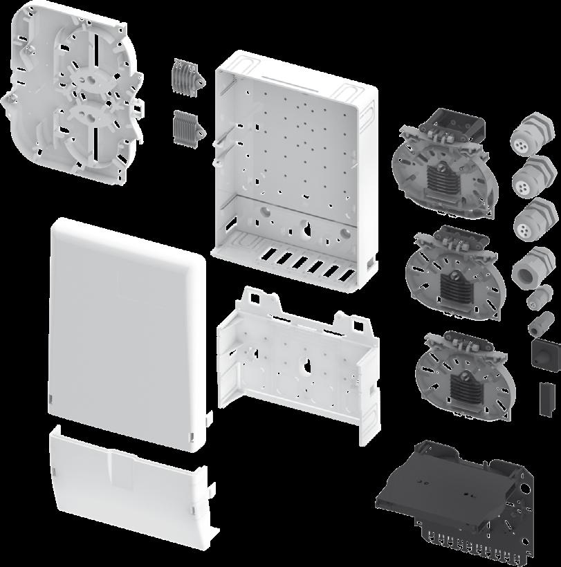 MTeH EASY INDOOR WALL-MOUNTED DISTRIBUTION BOX VNITŘNÍ OPTICKÝ NÁSTĚNNÝ ROZVADĚČ 15 EN CZ 14 16 13 20 2 21 9 12 22 8 19 11 18 17 5 6 24 25 1 23 4 25 10 7 3 OPTIONAL ACCESSORIES / VOLITELNÉ