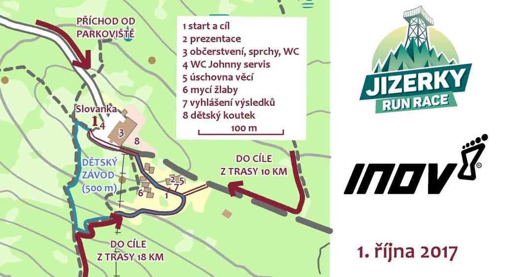 1. DATUM neděle 1. října 2017 2. START start od 11:00 hodin 11:00 start běžců na trase 18 km 11:15 start běžců na trase 10 km Pozor! Změna oproti původním propozicím. 3.