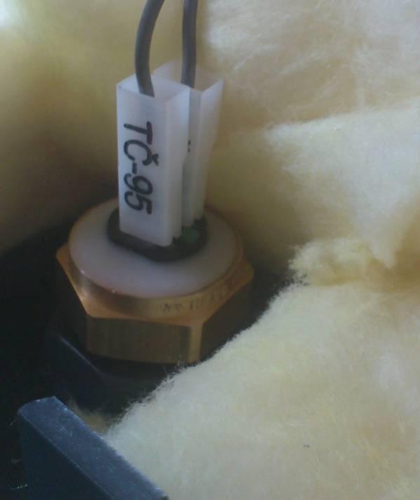 PUMPTERMOSTAT DISCONNECTION FROM BOILER ELEKTROINSTALATION