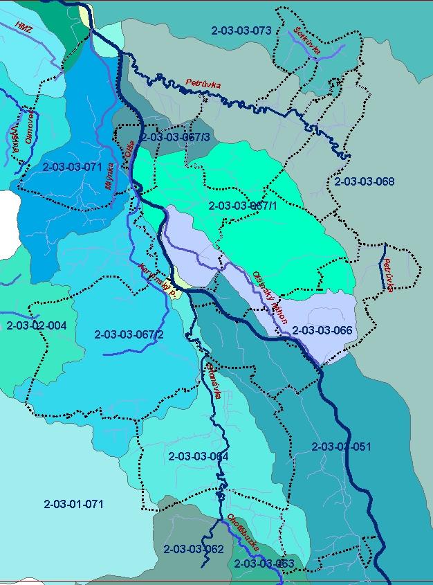 A. TEXTOVÁ ČÁST A.a) PODKLADY PRO ROZBOR UDRŽITELNÉHO ROZVOJE 50. ZÁPLAVOVÉ ÚZEMÍ Záplavová území dle 66 zákona č. 254/2001Sb.