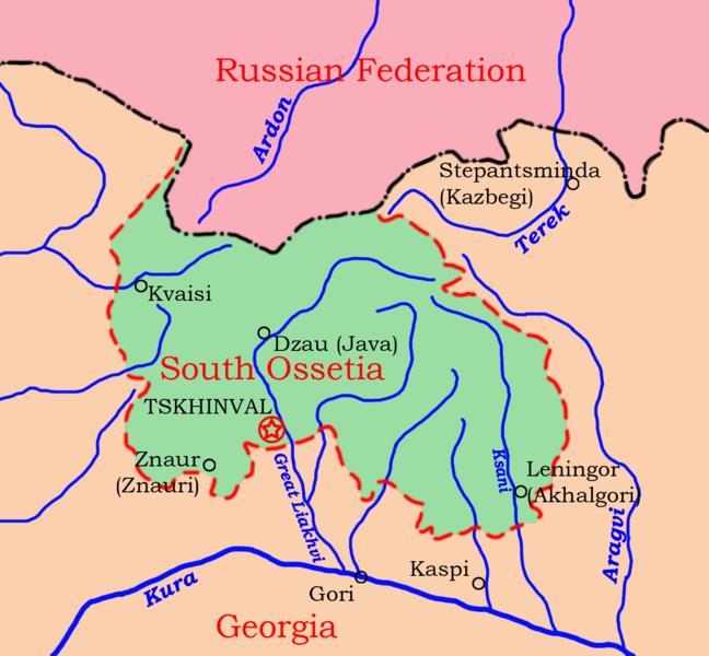 století, kdy se Jižní Osetie stává součástí ruské říše a taktéž dvacátá léta minulého století resp.