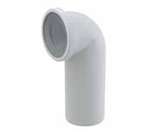 DN40 koleno 90 A91-150 Dopojení k WC nátrubek 150 mm